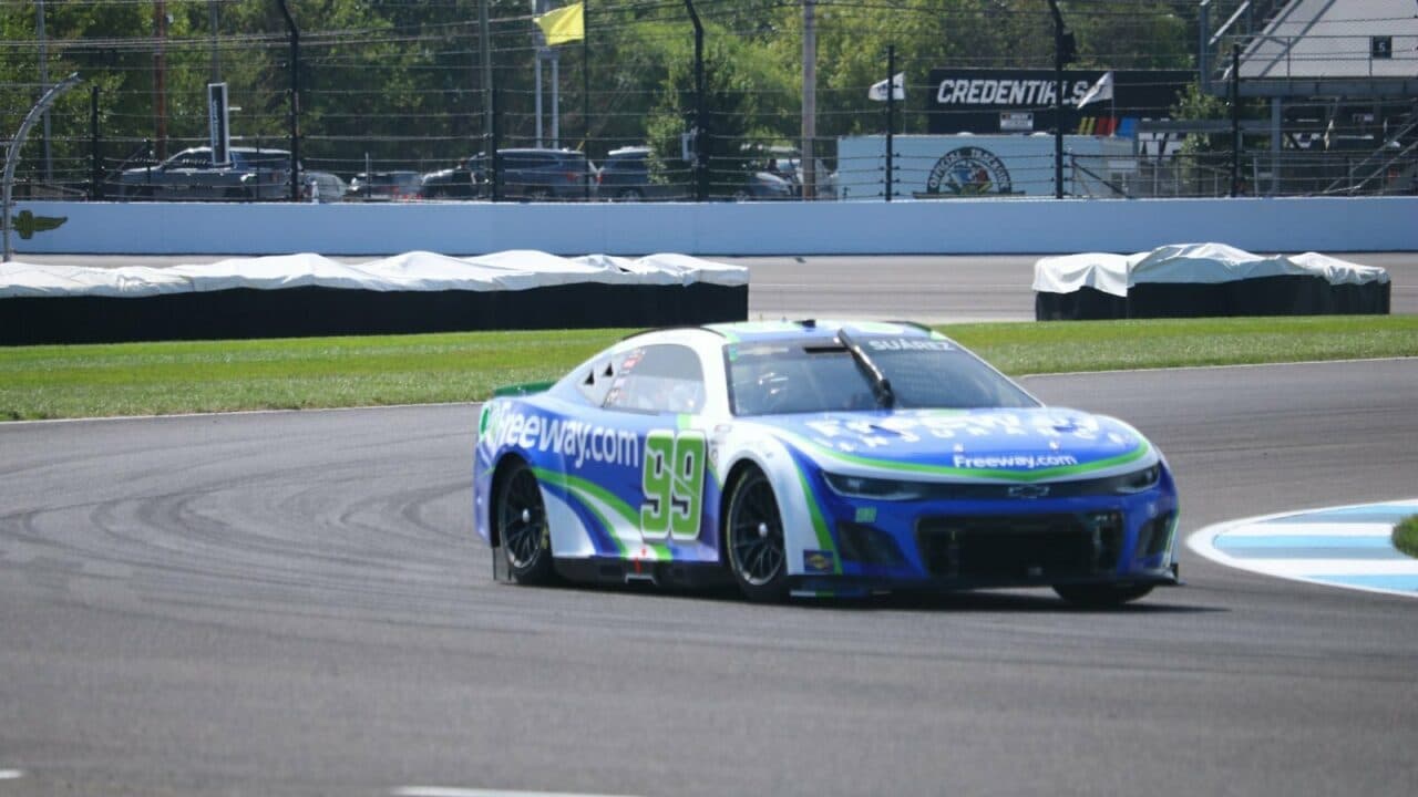 hero image for Starting Lineup: NASCAR Cup Series Verizon 200 at The Brickyard