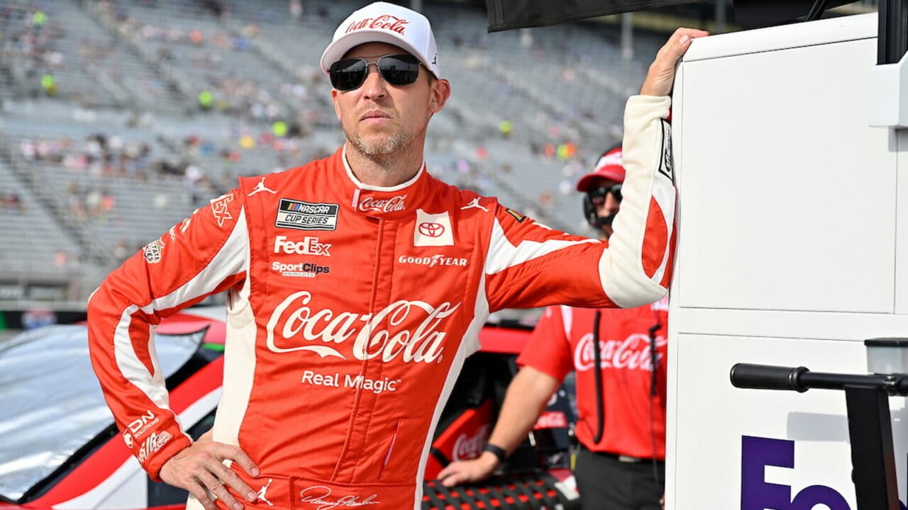 hero image for Joe Gibbs Racing, Denny Hamlin Partner With Mavis For Five Races