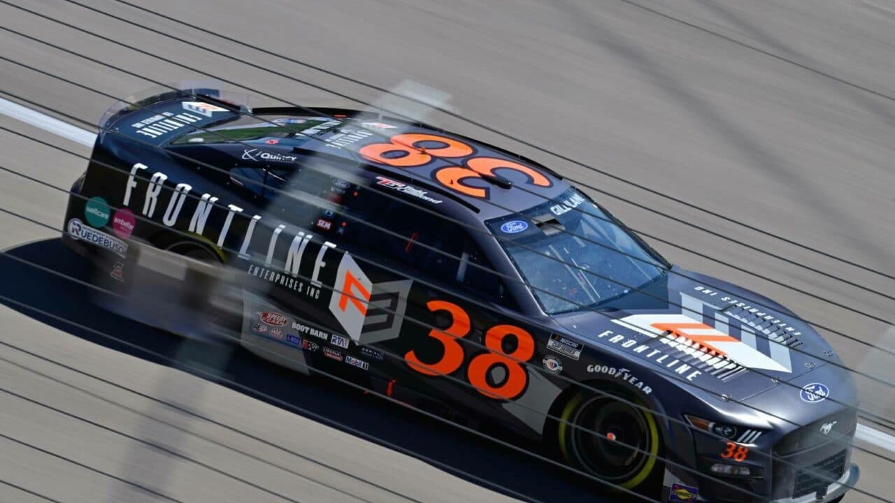 hero image for Frontline Enterprises Returns to Front Row Motorsports as Two-Race Sponsor of Todd Gilliland