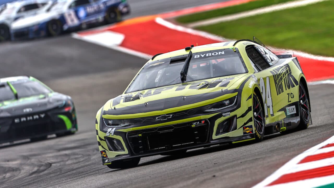 hero image for William Byron Completes Perfect Weekend with Victory at COTA