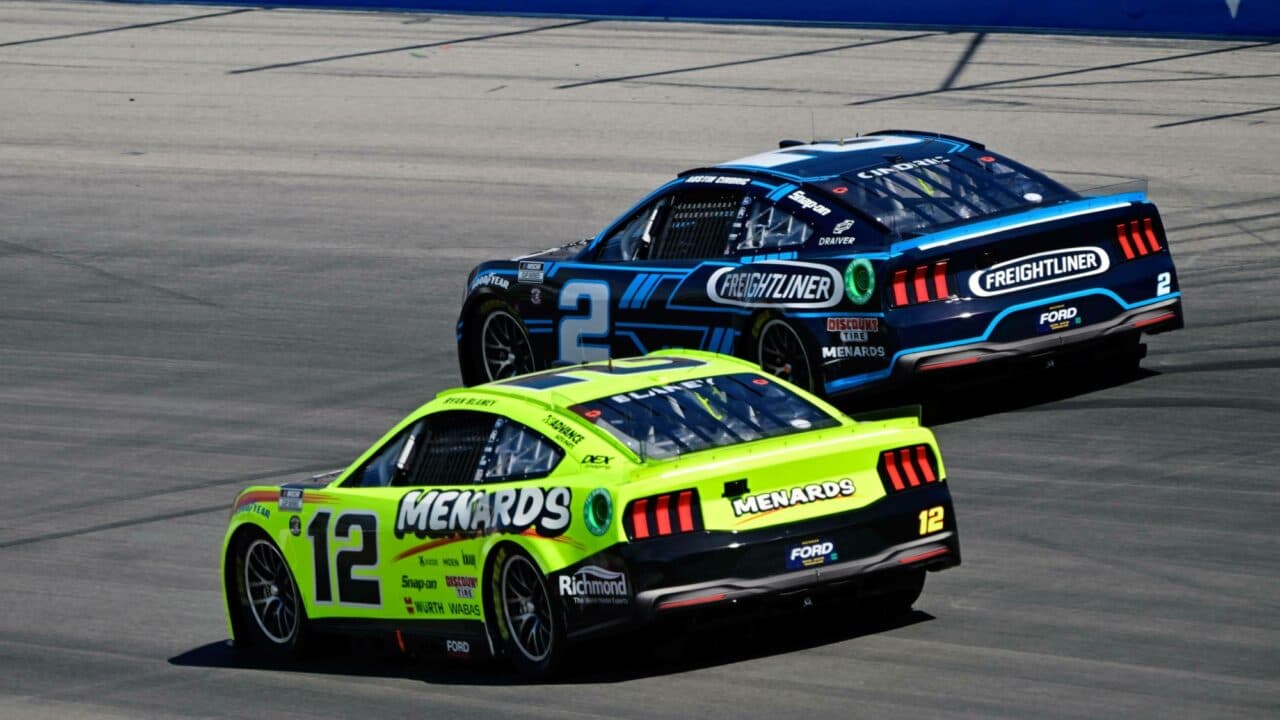 hero image for Team Penske Brings Speed to Gateway; Scores Double Top-Five Despite Heartbreak for Blaney
