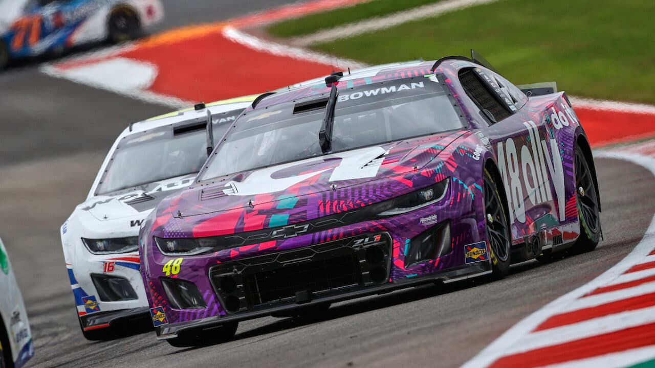 hero image for Alex Bowman 'Bummed' After Finishing Fourth at Circuit of The Americas