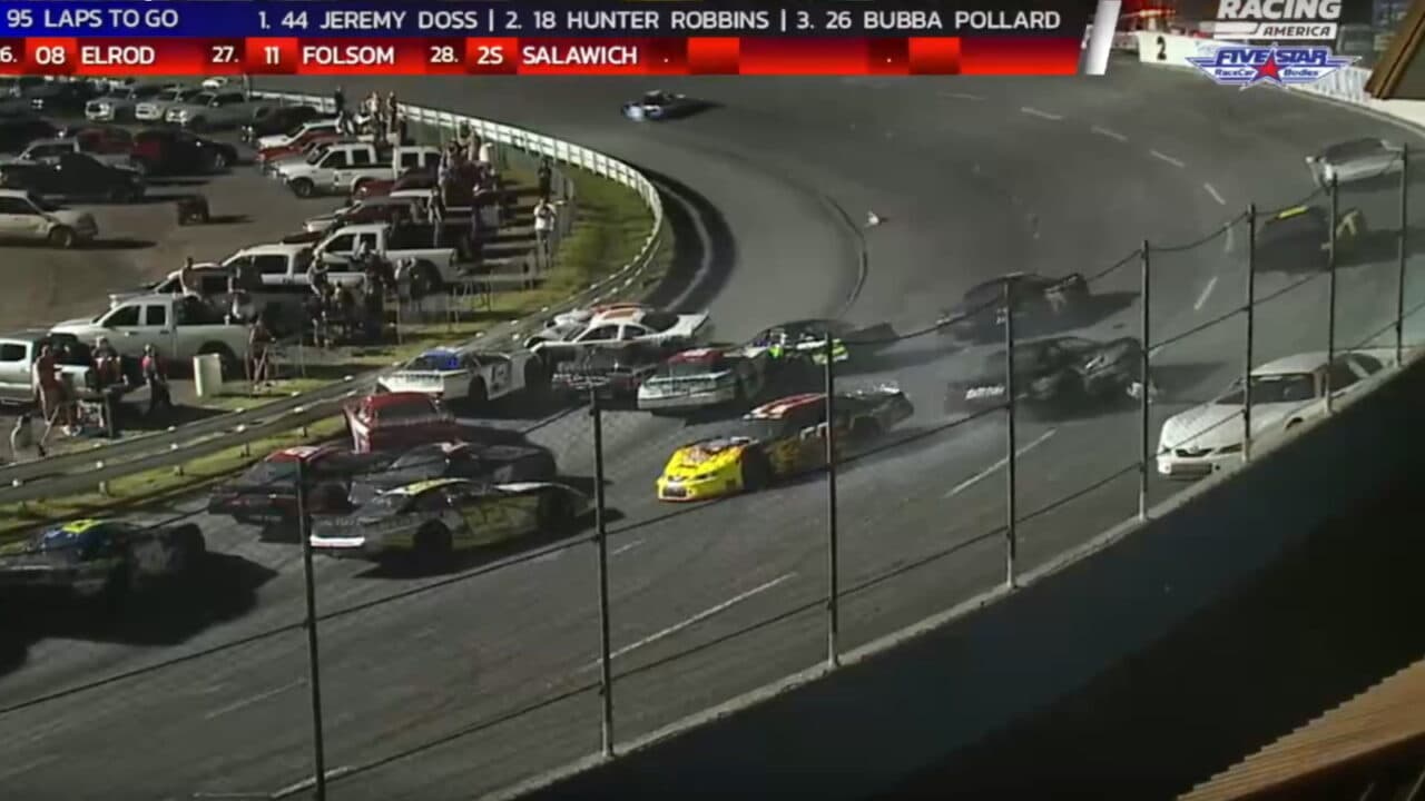 hero image for Video: Massive Crash Ensues in Friday Night's ASA Southern Super Event at 5 Flags