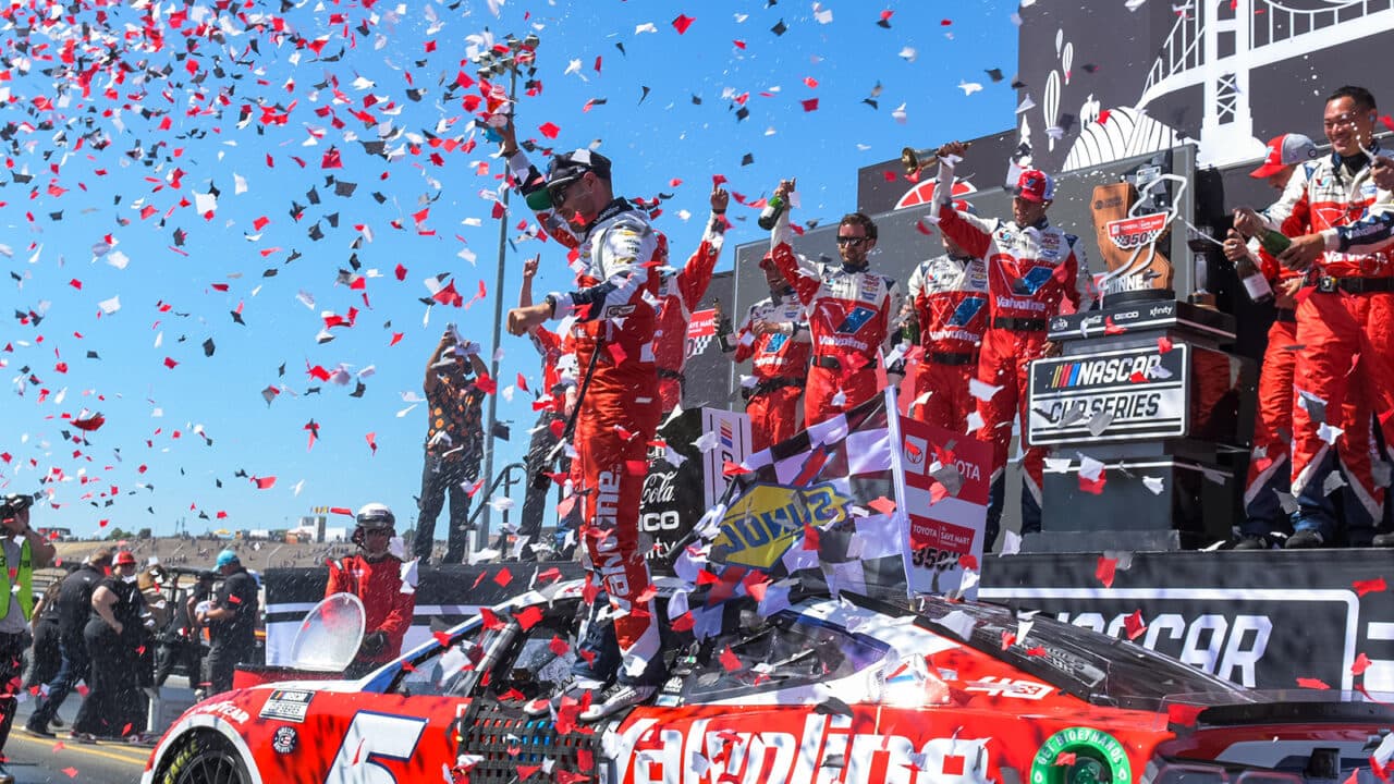 hero image for Race Results: NASCAR Cup Series Toyota / Save Mart 350 at Sonoma