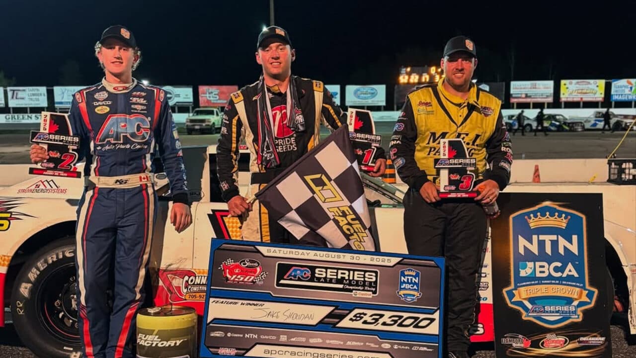 hero image for Jake Sheridan Snags APC Sunset Win Over Kyle Steckly in Last-Lap Battle