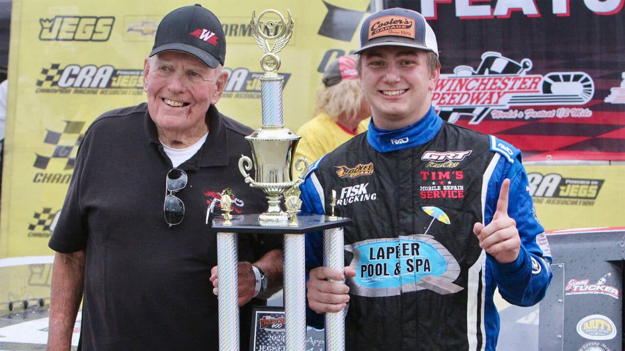hero image for Chase Burda Caps Off Dream Season With Winchester PLM Win