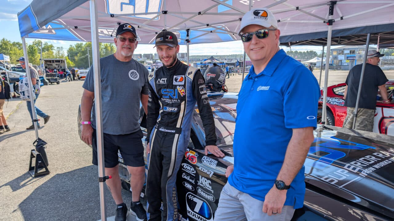 hero image for Gluchacki Takes The Lead In The Kulwicki Driver Development Program