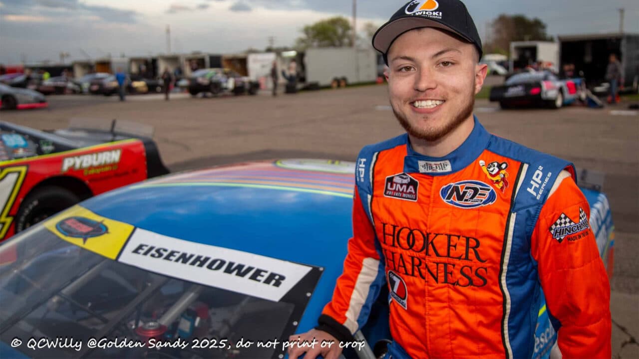 hero image for Eisenhower Continues Racing Education During Second Segment of Kulwicki Driver Development Program