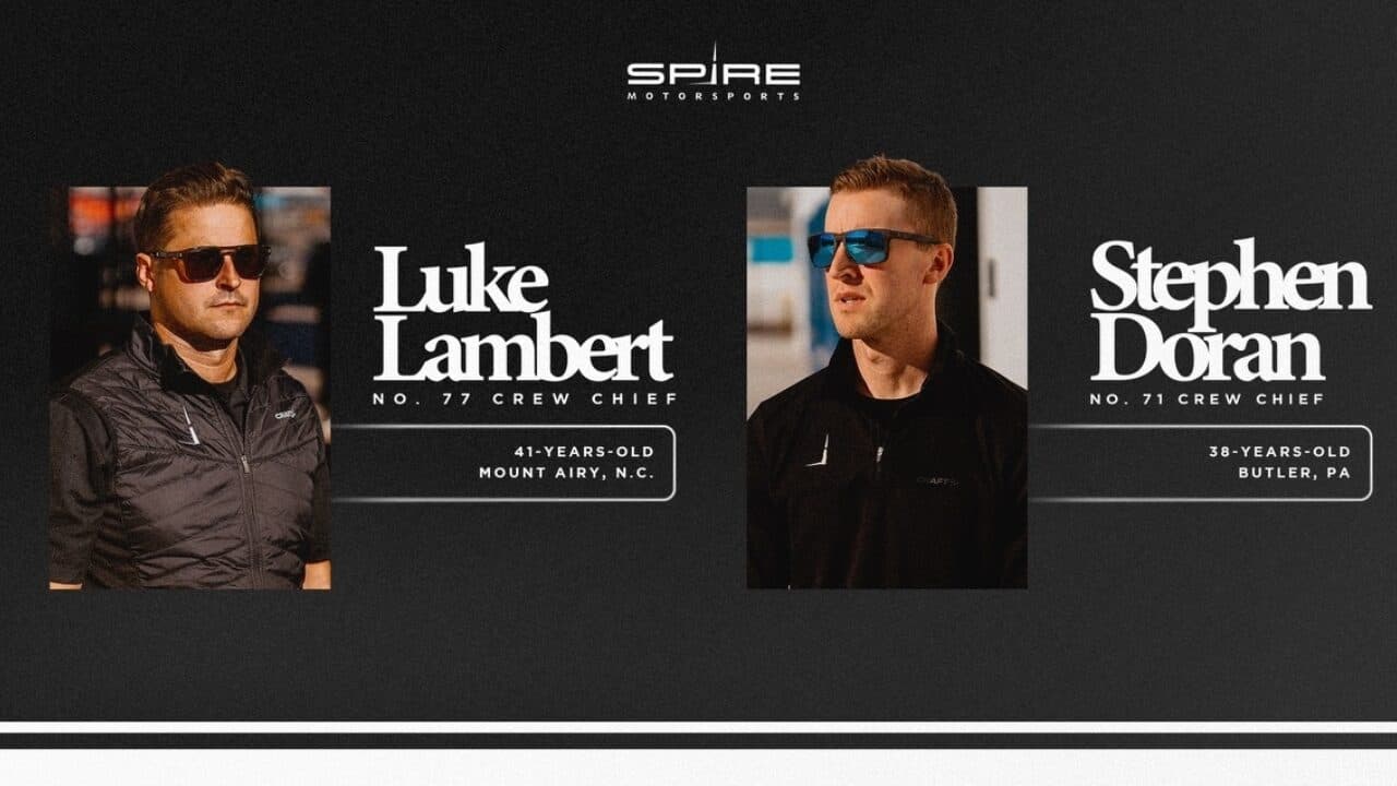 hero image for Stephen Doran, Luke Lambert to Serve as Crew Chiefs for Spire Motorsports in 2024