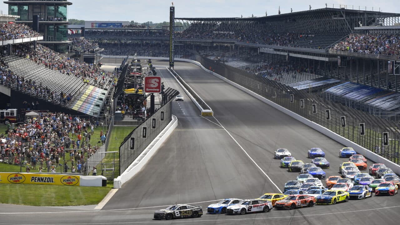 hero image for Entry List: NASCAR Cup Series Verizon 200 at The Brickyard