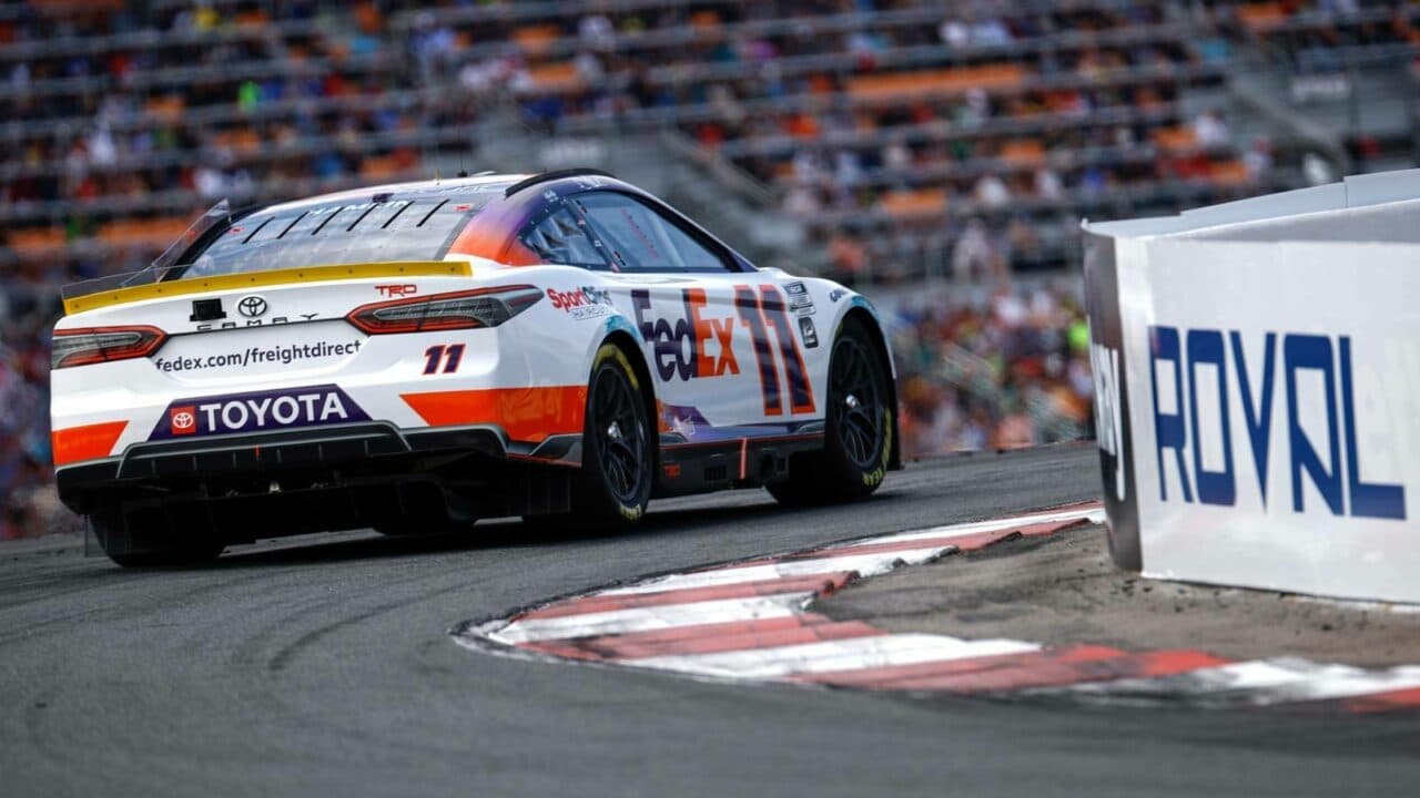 hero image for NASCAR Throwing Stage Cautions, Moving Restart Zone for October Events at Charlotte Roval