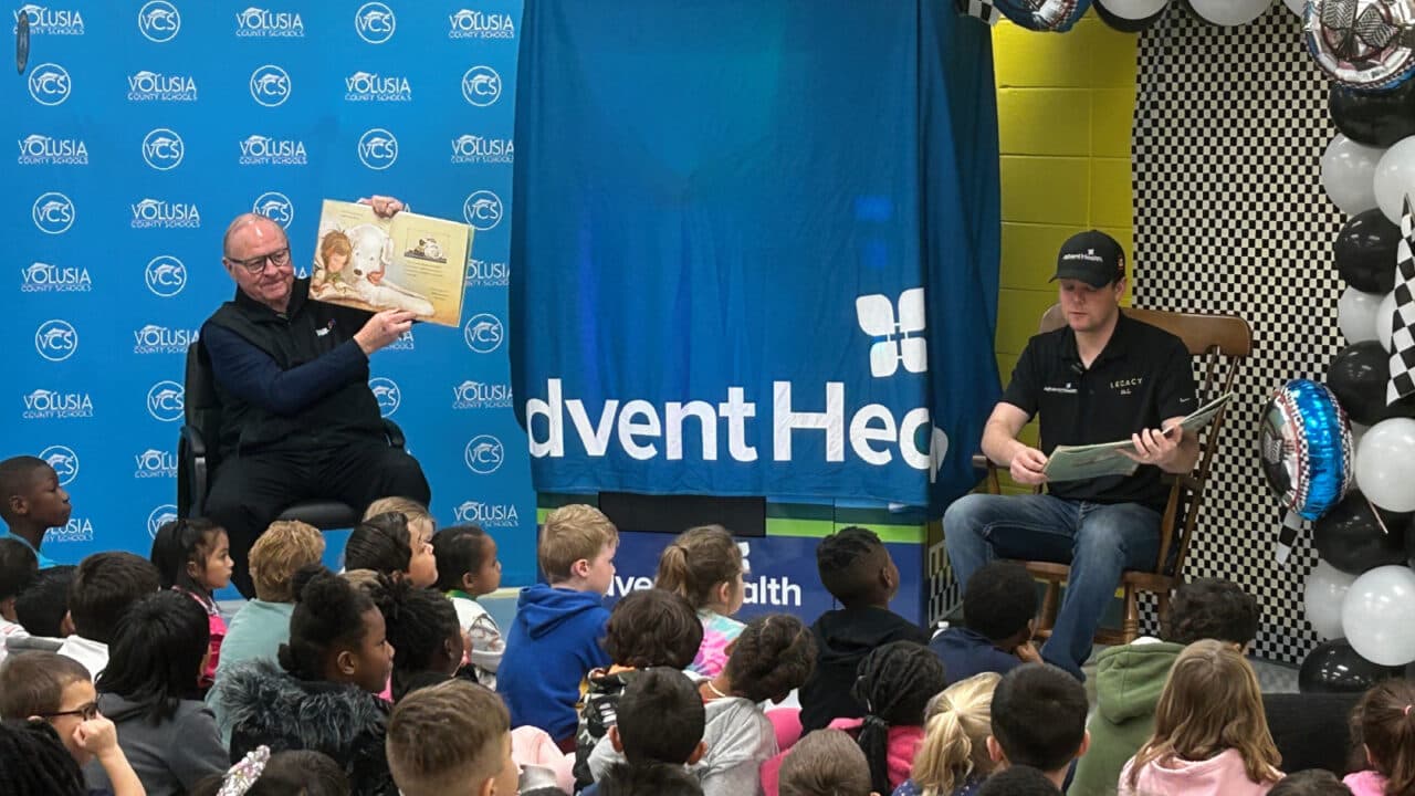 hero image for The Erik Jones Foundation, AdventHealth Partner to Donate Book Vending Machine to Local-Area Elementary School