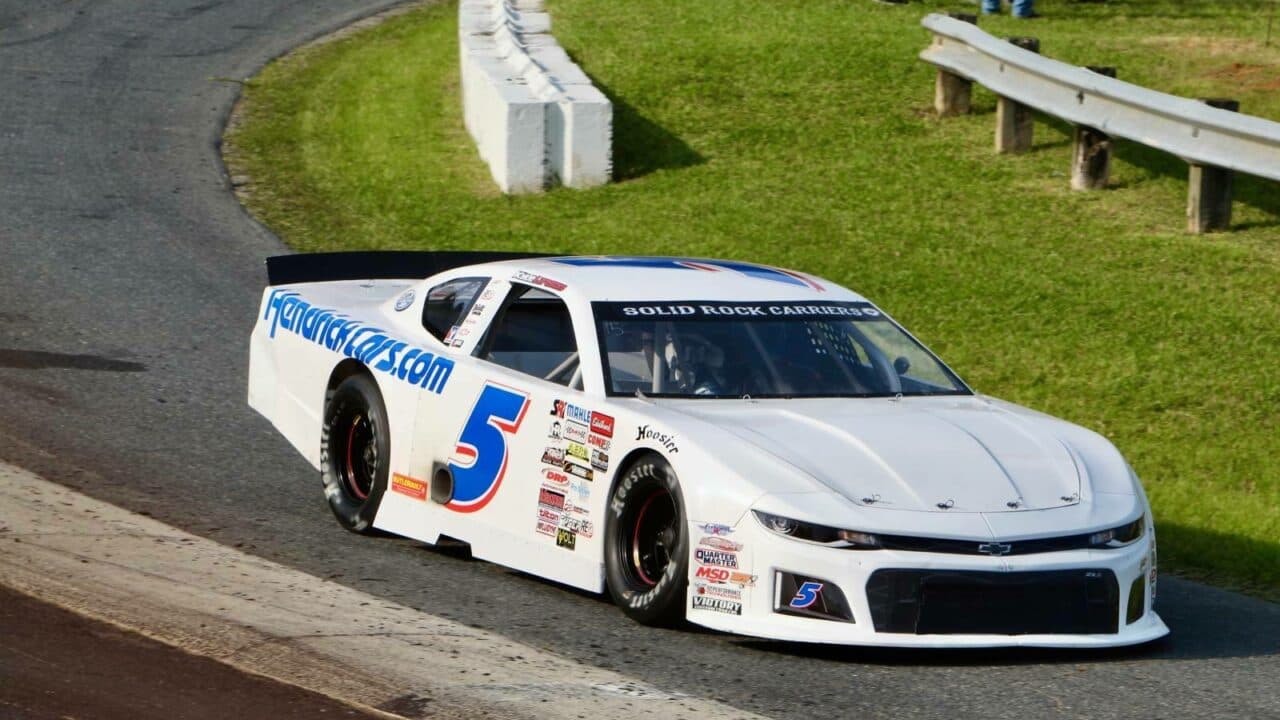 hero image for Kyle Larson: CARS Tour Debut at Caraway 'Much More Fun Than I Was Expecting'