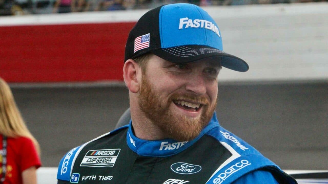 hero image for Chris Buescher Keeps ﻿Up Momentum with Third-Place Run in ﻿NASCAR All-Star Race