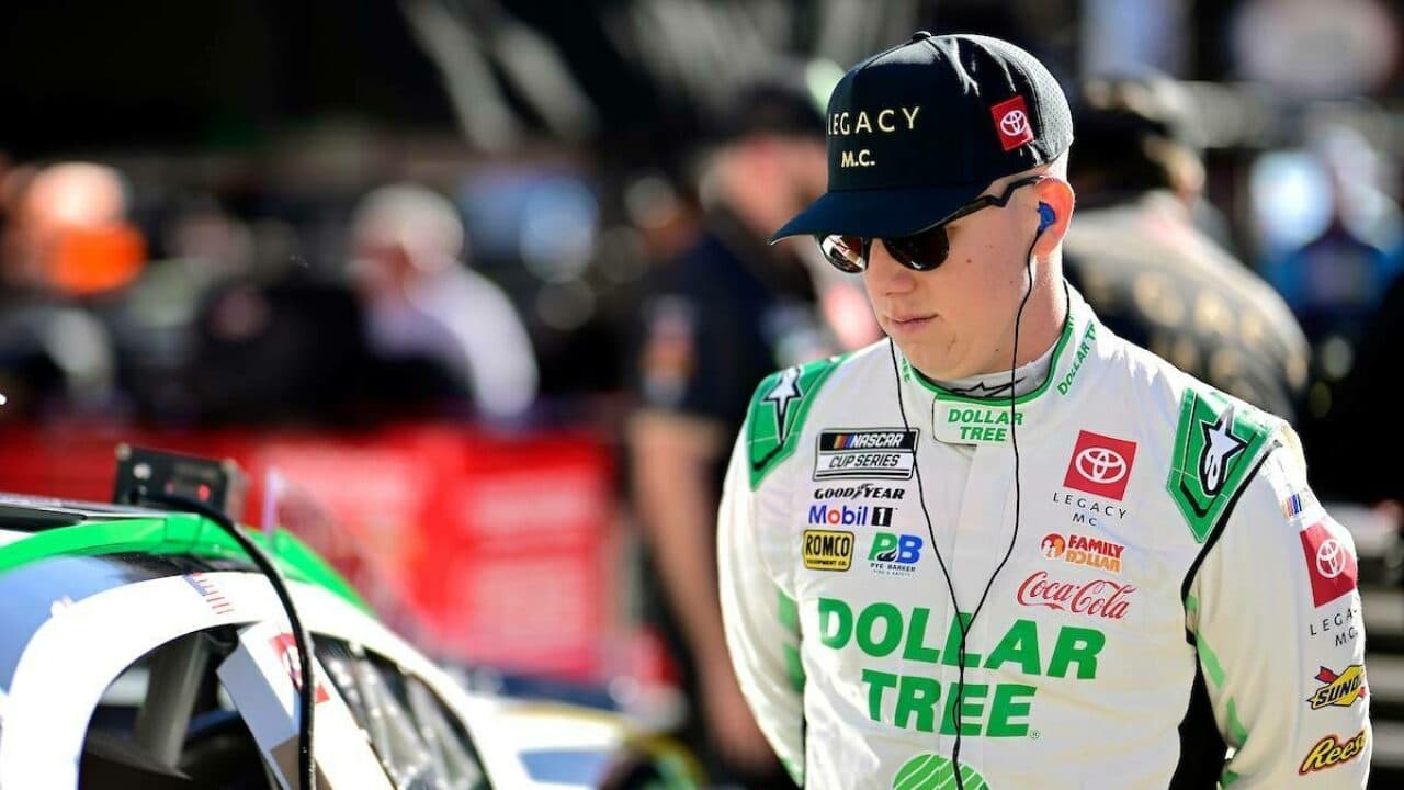 hero image for John Hunter Nemechek Finishes Career-Best Sixth at Bristol with LEGACY MOTOR CLUB