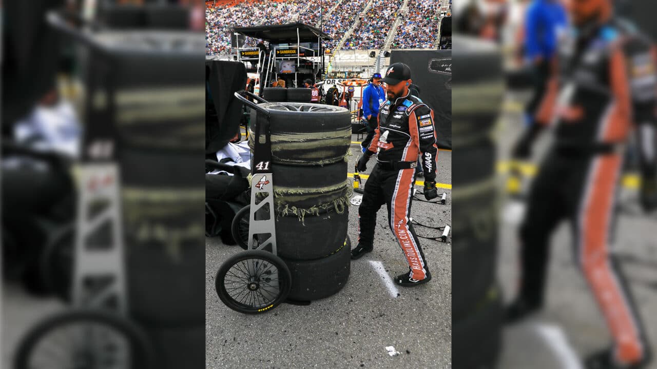 hero image for Parker Kligerman on Bristol Tire Wear: "What a Moment!"