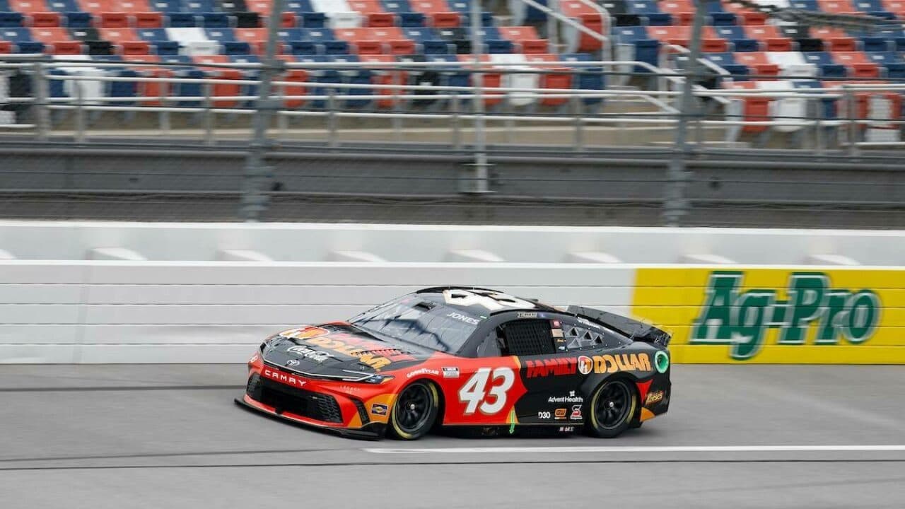 hero image for Compression Fracture Rules Erik Jones Out of Dover Cup Race; Heim to Pilot No. 43