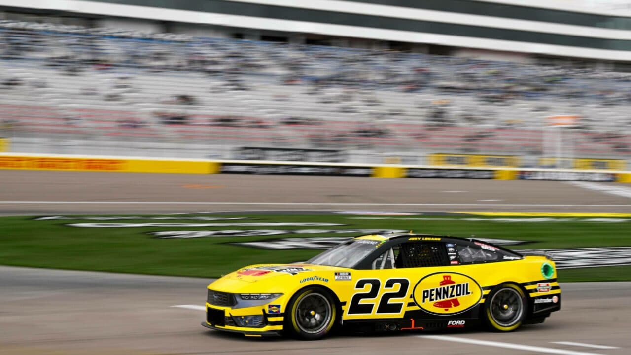 hero image for Joey Logano Earns Second Cup Series Pole of 2024 at Las Vegas
