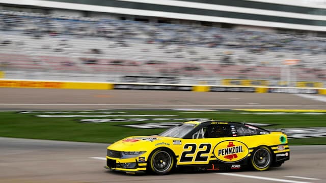 Logano Wins Pole