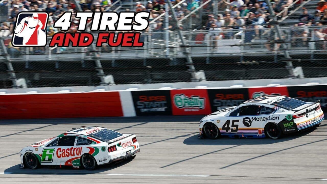 hero image for 4 Tires & Fuel: RFK, 23XI Crews Keep Spirited Win Battle Alive at Darlington