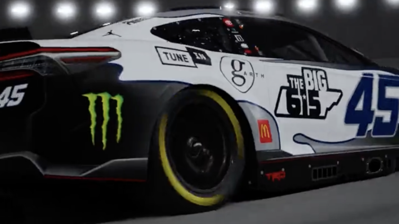 hero image for 23XI Racing Partners With Garth Brooks, The BIG 615 and TuneIn For Nashville Race