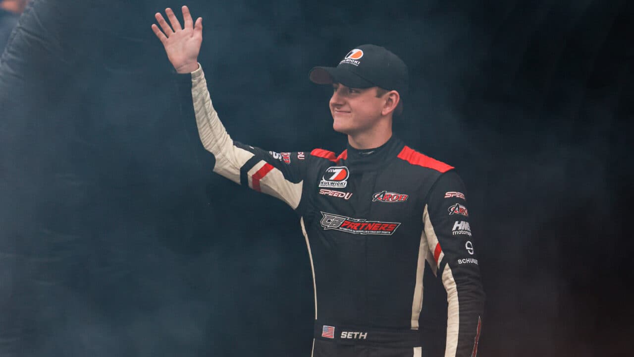 hero image for Christensen Experiences ‘Learning Curves’ During  Kulwicki Driver Development Program’s Second Segment