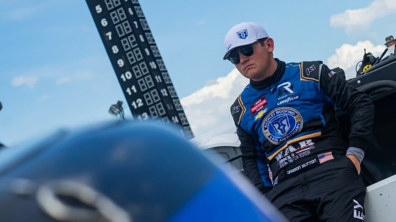 hero image for Dawson Sutton Driving Rackley WAR No. 26 Truck Full-Time in 2025