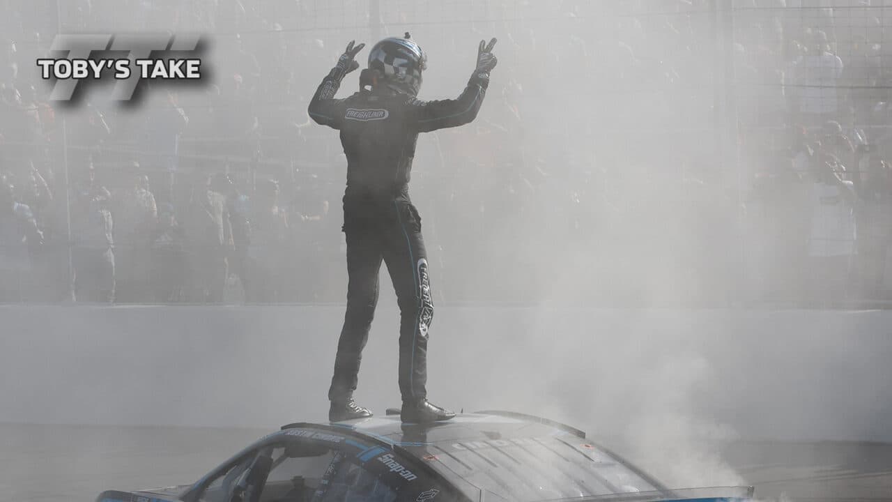 hero image for Toby's Take: Cindric's Win Proves It's Not Over Until It's Over