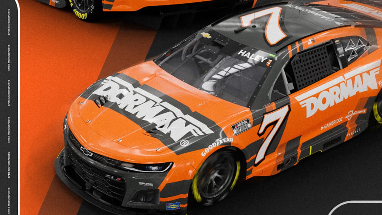hero image for Dorman Joins Spire Motorsports, Justin Haley at Pocono Raceway