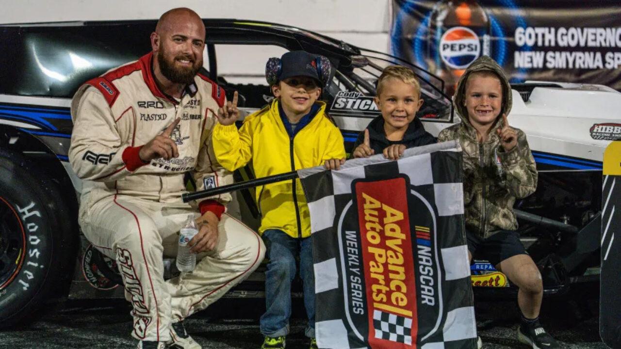 hero image for Cody Stickler Smokes The Field in Caution-Free Modifieds of Mayhem Event at New Smyrna