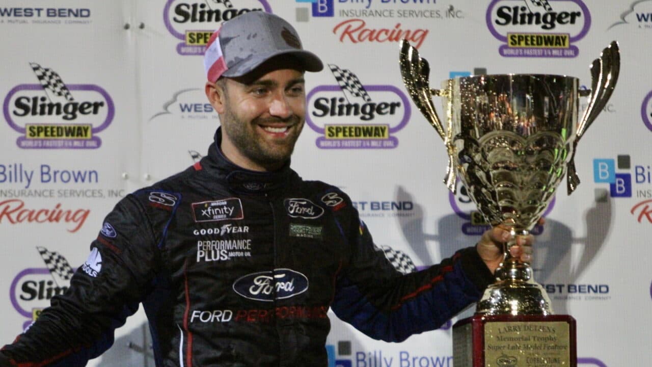 hero image for Ty Majeski Bests Dominant Luke Fenhaus to Win Slinger Nationals; Full Race Results