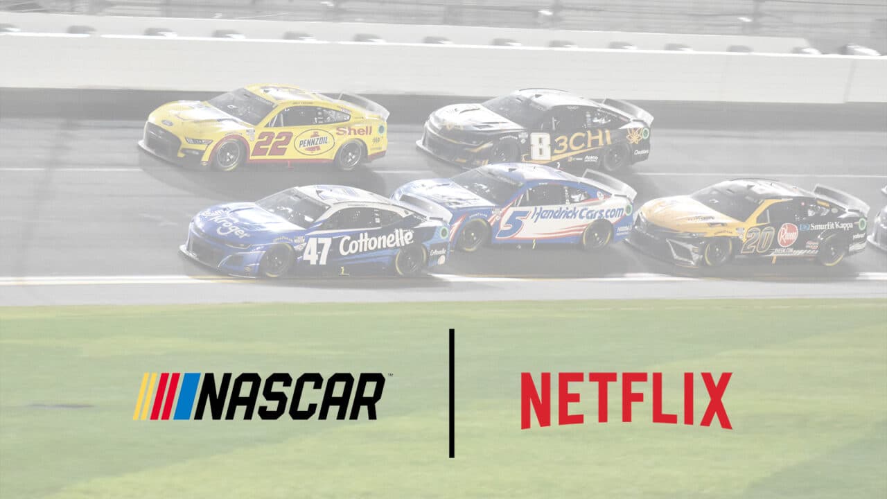 hero image for Five-Episode 2023 NASCAR Playoffs Docuseries Coming to Netflix in Early 2024