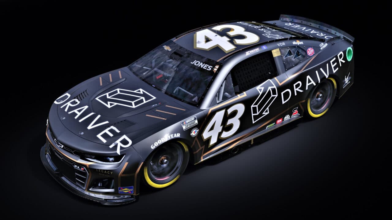 hero image for Draiver to Sponsor Erik Jones, LEGACY MOTOR CLUB in Inaugural Chicago Street Race