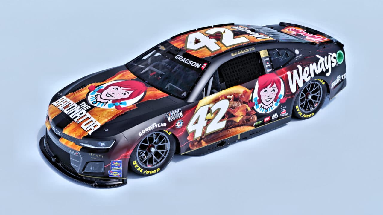 hero image for Noah Gragson, LEGACY MOTOR CLUB Bringing 'The Baconator' to Inaugural Chicago Street Race