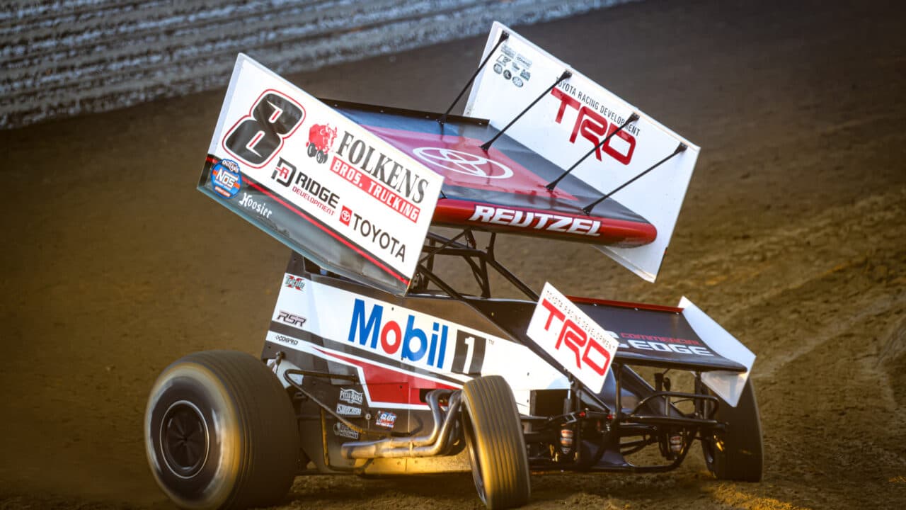 hero image for World of Outlaws Opener Challenged by Tricky, Heavy Track