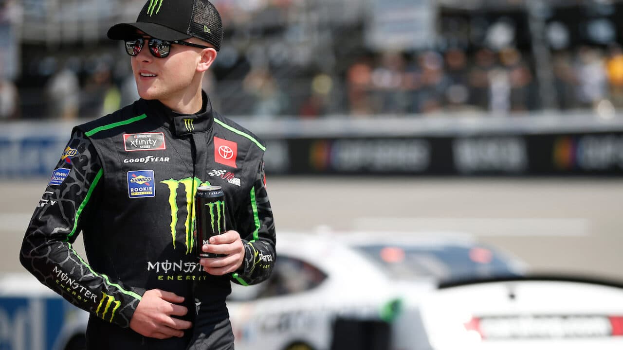 hero image for Monster Energy Serving as Anchor Partner for Ty Gibbs, Joe Gibbs Racing in 2023