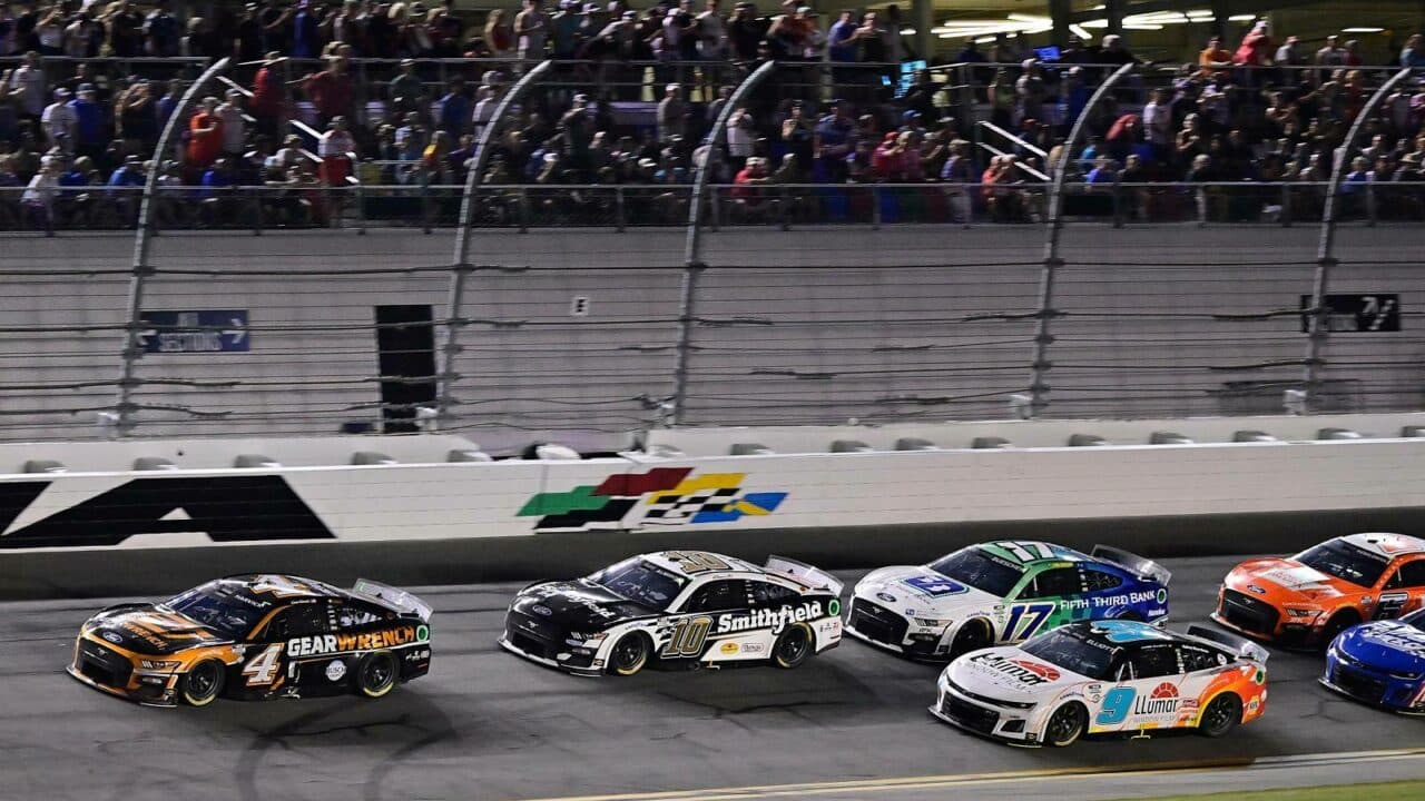 hero image for New-Look Stewart-Haas, Volatile Spotter Market Headline NASCAR Cup Series Changes Ahead of 2024