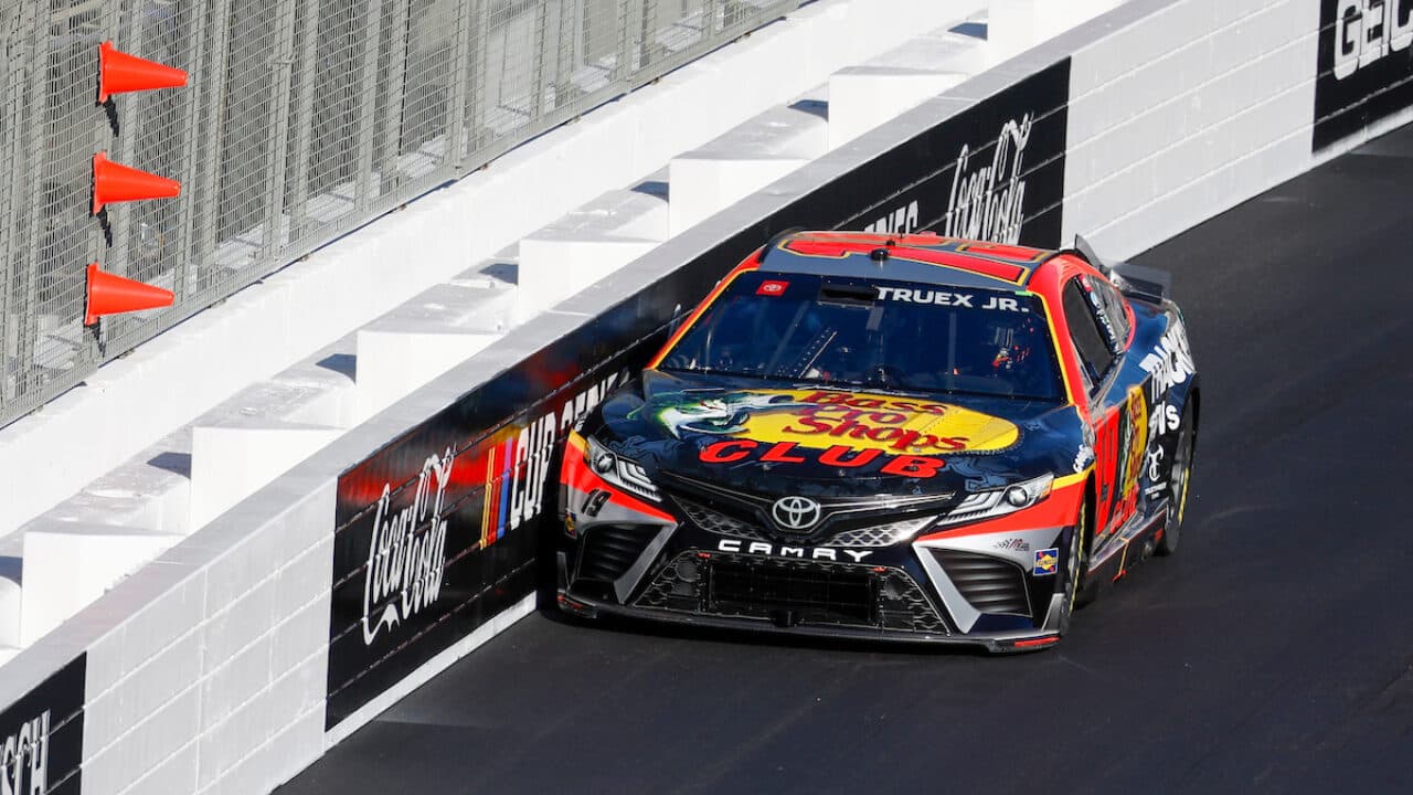 hero image for Martin Truex Jr. Leads Bubba Wallace in 2023 Busch Light Clash Practice