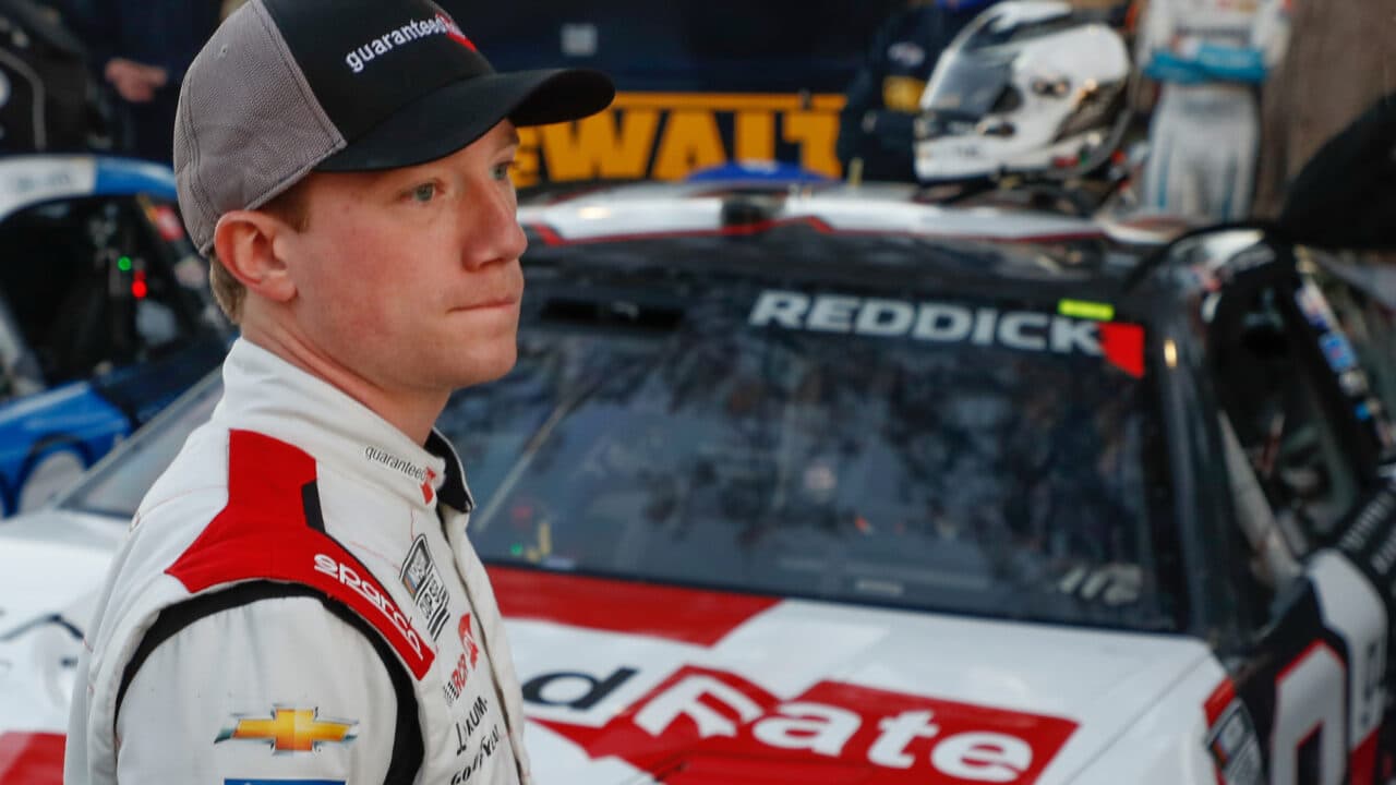 hero image for Tyler Reddick Battles Sleepy Leg, Flat Tire