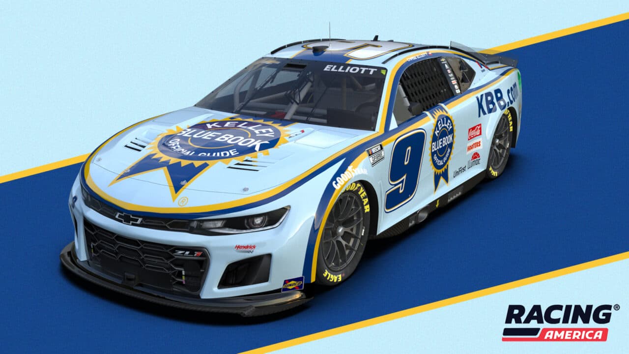 hero image for Hendrick Motorsports Reveals 2024 Kelley Blue Book Scheme, Sponsorship Schedule