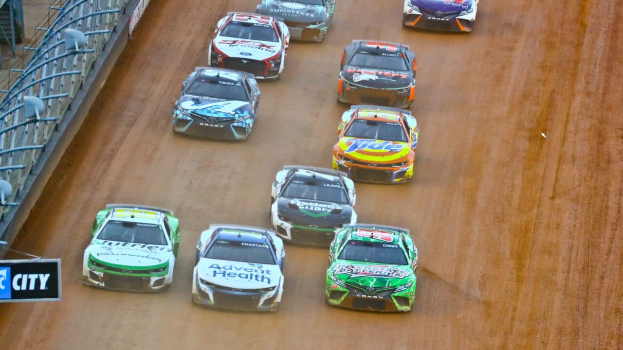hero image for Bristol Motor Speedway Ditching Dirt Races; Bringing Back Food City 500 for Spring 2024