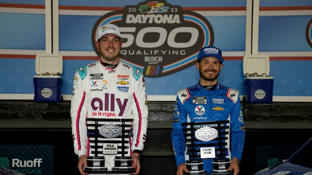 Bowman Larson D500 Pole Trophies