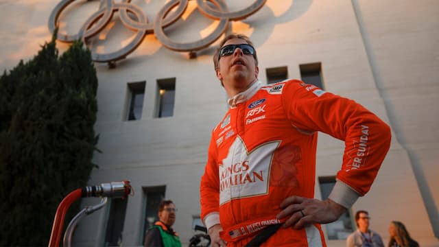 Brad Keselowski LA Coliseum