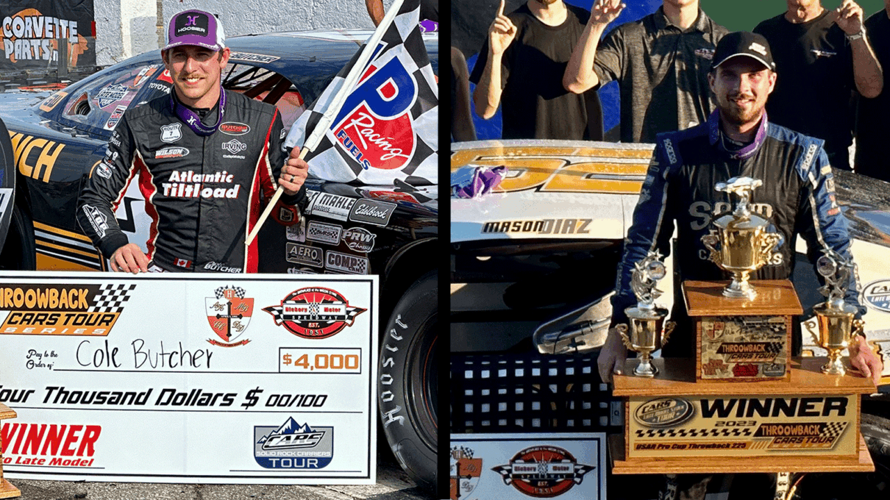 hero image for Race Results: CARS Tour Throwback at Hickory Motor Speedway