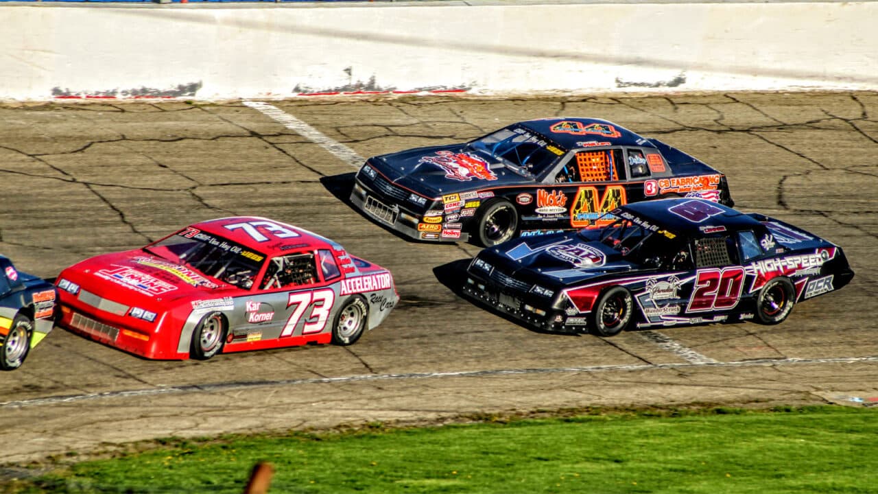 hero image for Cowboy, Come Canning & Distillery Four Crown Race at Anderson Speedway Saturday