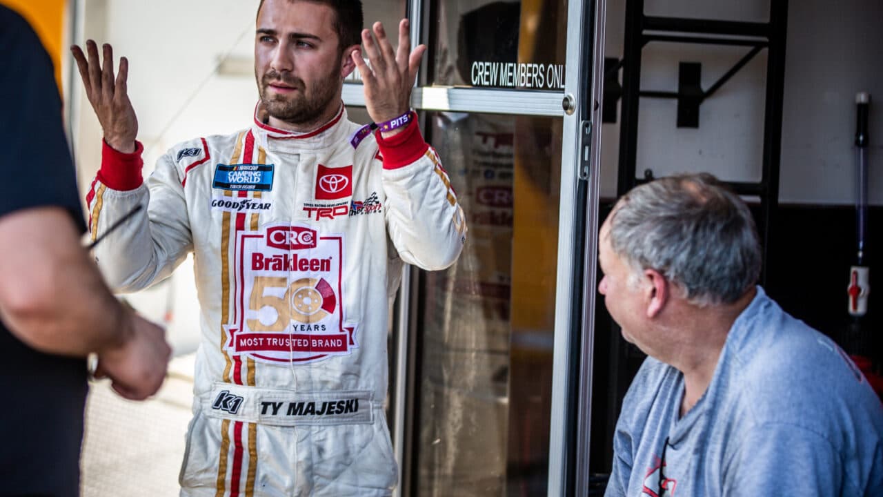 hero image for Majeski Off to Good Start in Trucks, Rattler Weekend