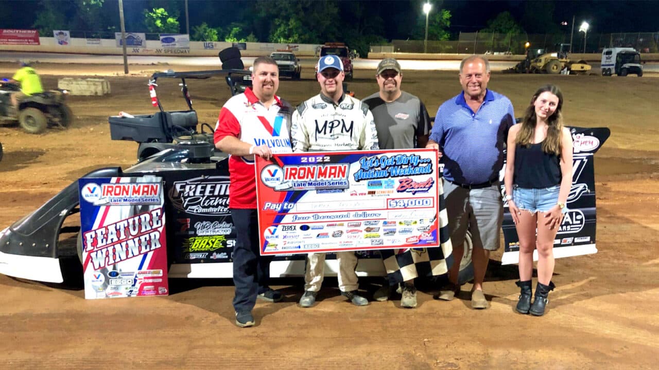 hero image for Payton Freeman Earns First Iron-Man Series Victory