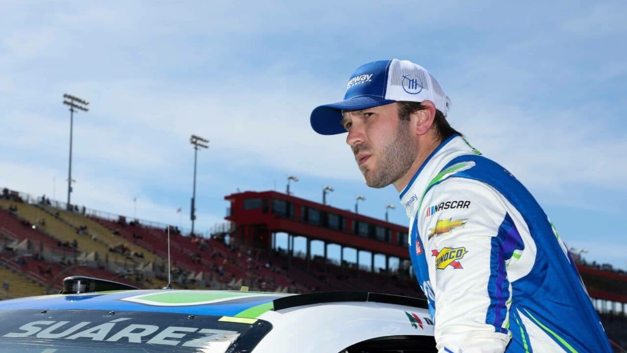 hero image for Daniel Suarez Penalized for Post-Race Pit Road Contact at COTA