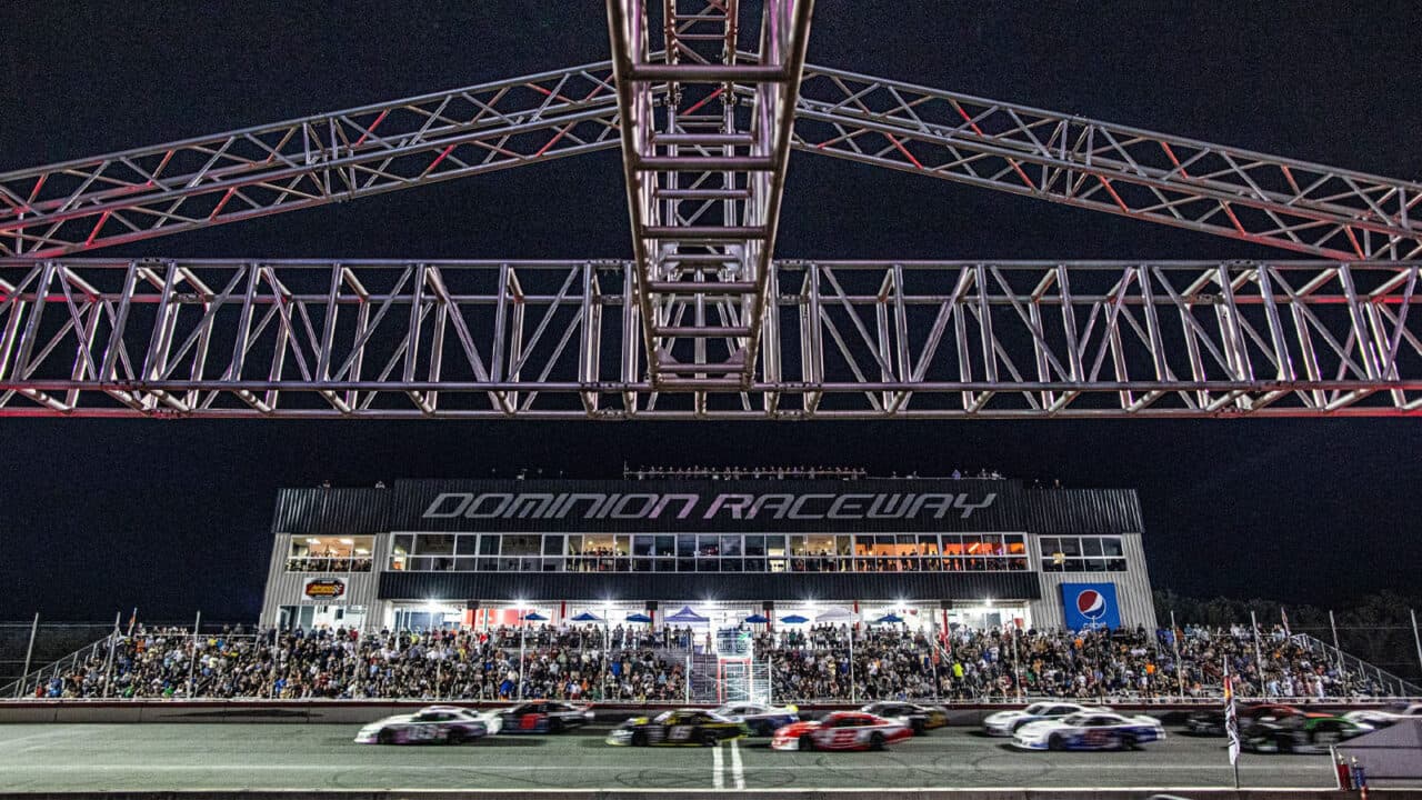 hero image for Pro Late Model Portion of the Mini’s Mission 225 at Dominion Cancelled