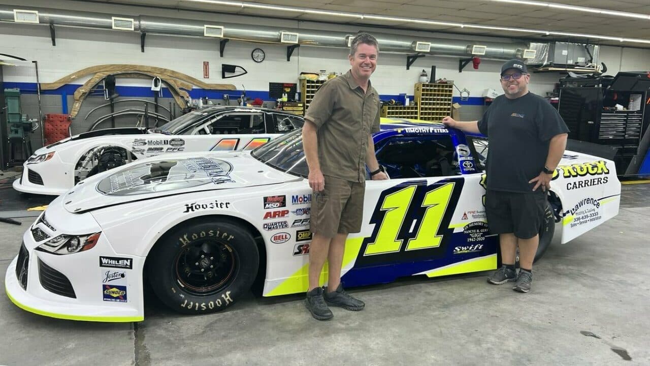 hero image for Timothy Peters Set for Last Start in Martinsville 300
